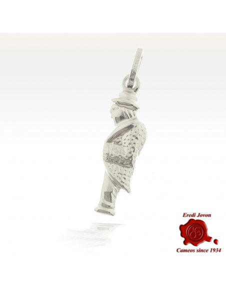 Gobbetto Portafortuna in Argento