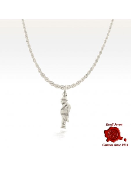 Gobbetto Portafortuna in Argento