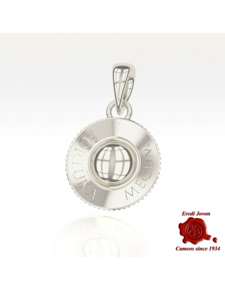 Silver Nazar Eye Amulet