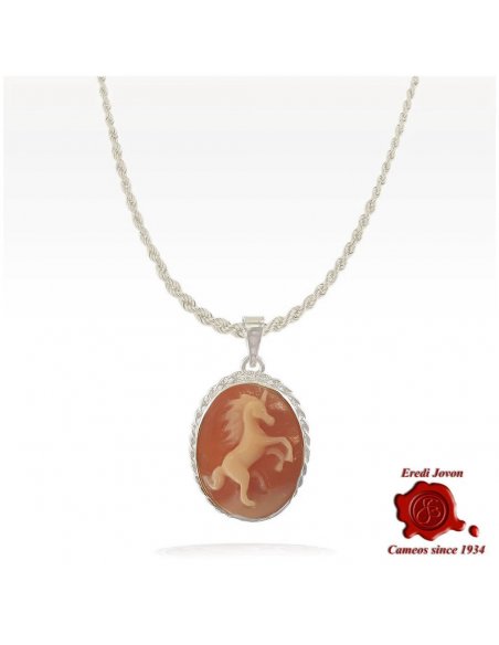 Unicorn Traditional Cameo in Silver