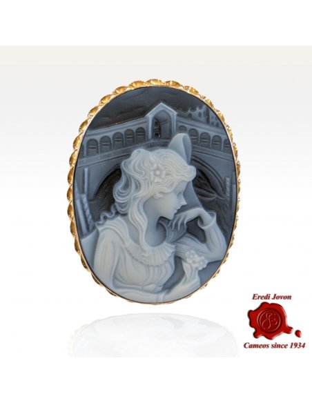 Rialto Dream Cameo Blue Gold