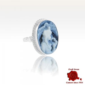 Oval Exclusive Rialto Dream Agate Cameo Ring 2