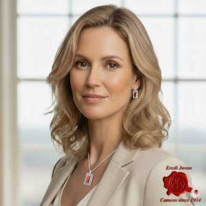 Red Coral Silver Filigree... 2