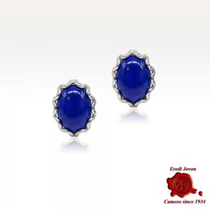 Stud Lapis Earrings Silver Every Day 2