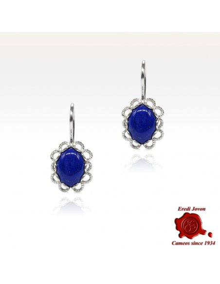 Dangle Lapis Earrings Silver Every Day Dangle Lapis Earrings Silver Every Day