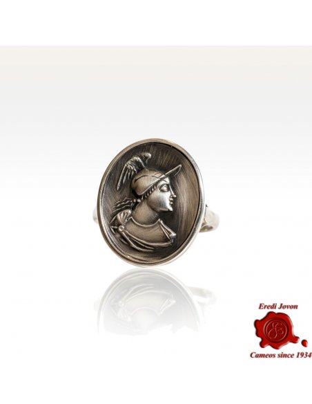 Mercury Signet Ring Silver