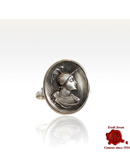 Mercury Signet Ring Silver