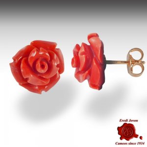 Red Italian Coral Roses 2