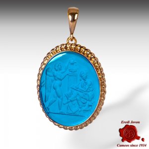 Intaglio Cameo Pendant 2