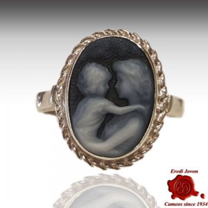 Anello Cammeo Mamma con Bimbo 2
