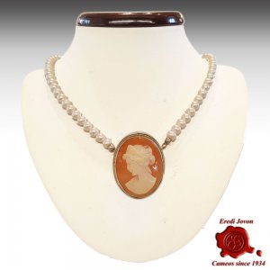 Italian Shell Cameo Art Deco 2