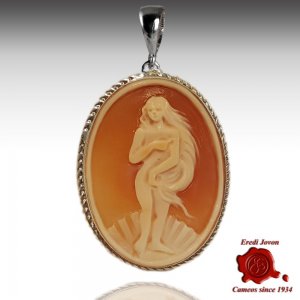 Birth of Venus Botticelli Cameo Brooch 2