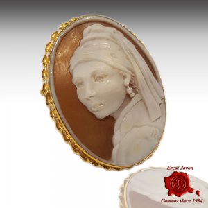 cameo girl with pearl earring 2