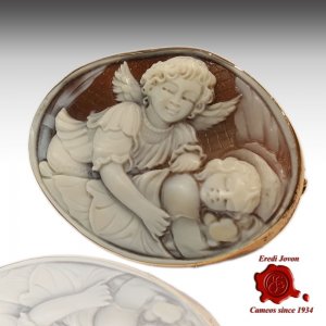 Guardian Angel Shell Cameo 2