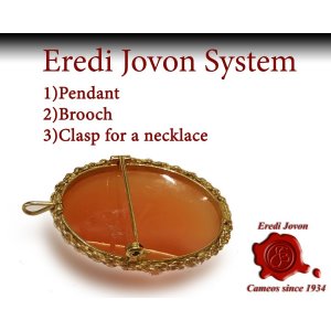 Venus and Cupid Cameo Brooch 2