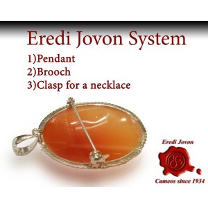 Venus shell Cameo Silver 2