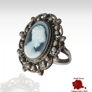 Anello Filigrana con Cammeo Venezia 2