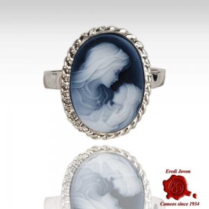 Holy Virgin Cameo Ring 2