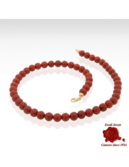 Red Coral Beads Chain