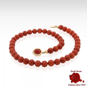 Collana Corallo Rosso 2