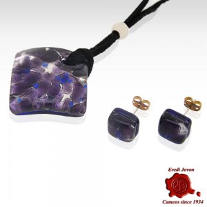 Vetro di Murano Viola 2