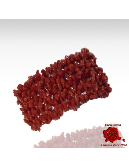 Red Adriatic Coral Bracelet