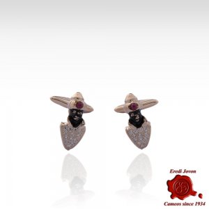 Traditional Moretto Jewelry Handcraft Cufflinks