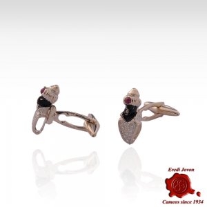 Traditional Moretto Jewelry Handcraft Cufflinks 2
