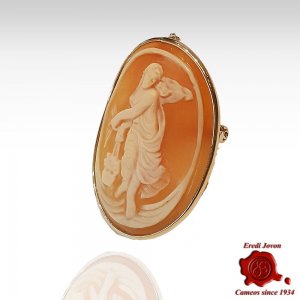 "The Hours" Cameo Engraved by Hand 2