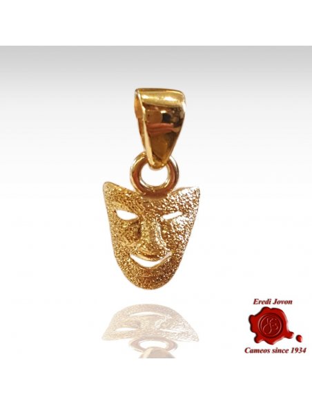 Carnival’s Mask Stardust Gold Charm