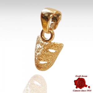 Carnival’s Mask Stardust Gold Charm