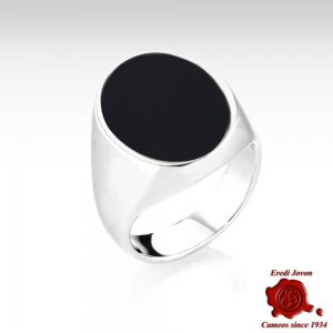 Anello Onice Uomo Argento 2