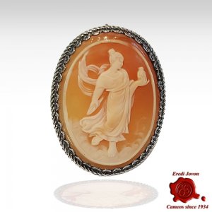 Pandora Cameo Engraved by Hand
