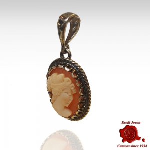 Cammeo Originale con filigrana in argento 2