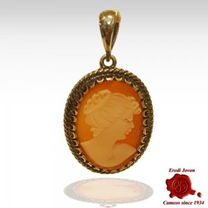 Cammeo Originale con filigrana in argento