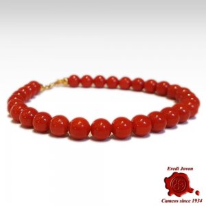 Bracciale Corallo Rosso Italiano 2