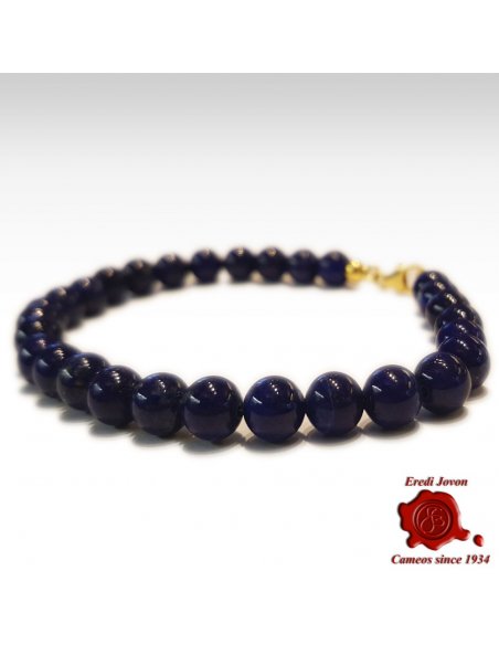 Bracelet Blue Lapis Lazuli Beads