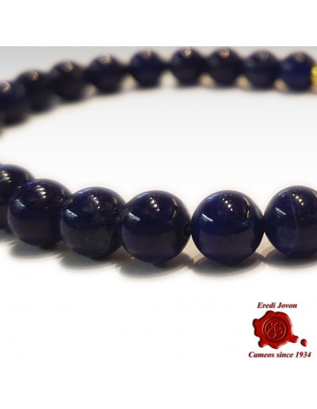 Bracelet Blue Lapis Lazuli Beads