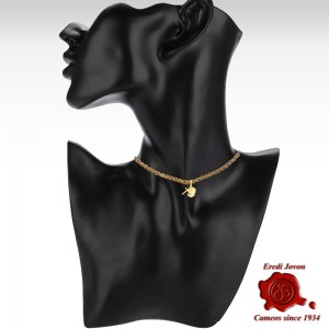 Faith Hope Charity Gold Charm 2