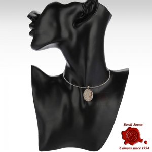 Cameo Sardonica Shell Silver Sfioccato 2