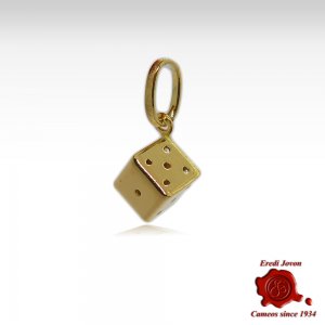 Dice Game Gold Lucky Charm