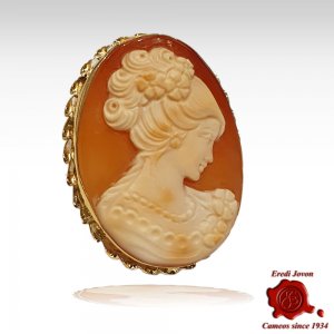 Spilla e Ciondolo Cammeo Oro Venezia 2