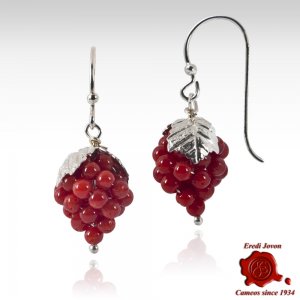 Orecchini Grappolo Corallo... 2