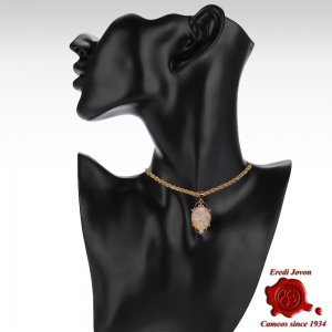 Antique Angel Cameo Pendant... 2