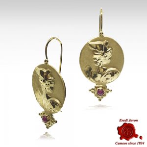 Tagliamonte Earrings Gold Mercury