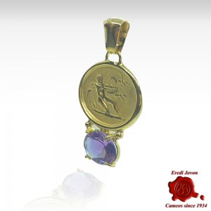 Tagliamonte Hercules Pendant in Solid Gold 2