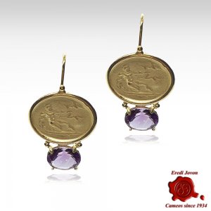 Tagliamonte Earrings Hercules Yellow Gold