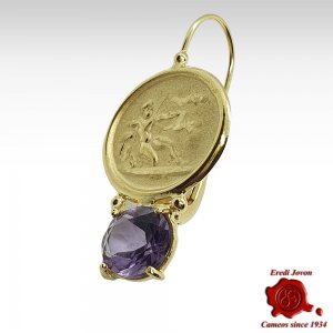 Tagliamonte Earrings Hercules Yellow Gold 2