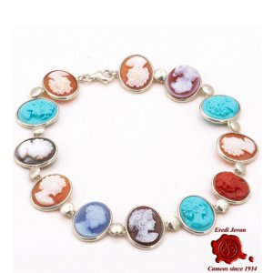 Primavera Cameo Bracelet in...