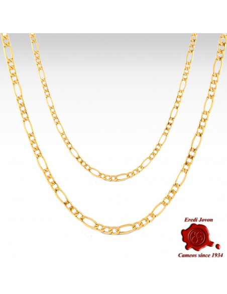 Gold Figaro Chain for Man